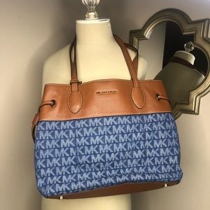 Blue Michael Kors bag